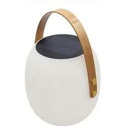 Draagbare lamp op zonne-energie - LUMISKY - JIMMY - Witte LED - H34 cm - USB-oplaadpoort