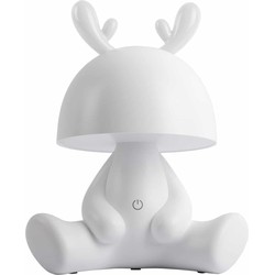 Tafellamp Deer - Wit - 22x17x27cm