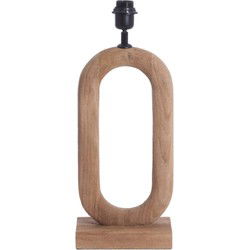 Light & Living - tafellamp - Paceco - naturel - hout - losse armatuur - E27 - 7041682