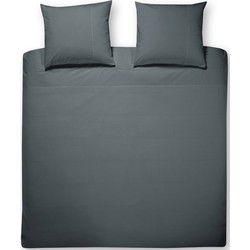 Papillon Dekbedovertrek Mendoza Donkergroen-2-persoons (200 x 200/220 cm)