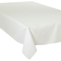 Tafelkleed rechthoekig 300 x 150 cm ivoor wit polyester - Tafellakens