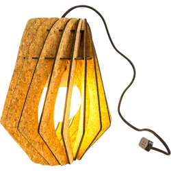 Spin S kurken hanglamp small - met koordset zwart - Ø 25 cm