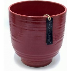 Villa Pottery  Rode Pot Kassel - Rode Pot 20x20x20 hoog