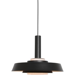 Moderne Metalen E27 Anne Light & Home Hanglamp - Zwart
