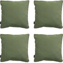 Madison -  Sierkussen Panama green - Ca. 45x45 cm - Set van 4