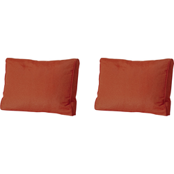 Madison -  Lounge Rugkussen Panama terra - Ca. 40x60 cm - Set van 2