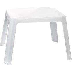 Plasticforte Kindertafel - kunststof - wit - 55 x 66 x 43 cm - Bijzettafels