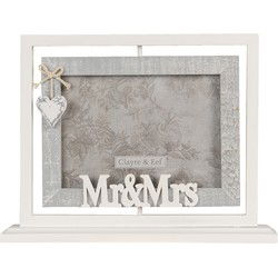 Clayre & Eef Fotolijst Grijs MDF