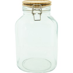 Clayre & Eef Voorraadpot   4100 ml Glas Voorraadbus