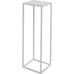 Beekwilder LVT Quadro White - Zuil - 64cm - Zwart - Sokkel - Plantentafel