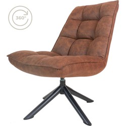 Fauteuil Dorus Cowboy - Cognac 215