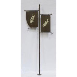 Welkomstbord dubbel 210 x 88 x 3 cm