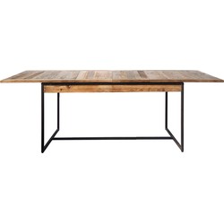 Riviera Maison Shelter Island Dining Table Extendable, 150/240x90 cm