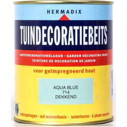 Tuindecoratiebeits 714 aqua blue 750 ml