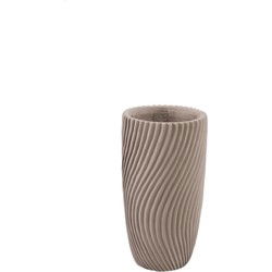 PTMD Vaas Lianna - 16x16x30 cm - Cement - Beige