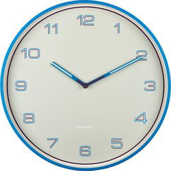 Wall Clock Lined Numbers