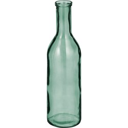 Mica Decorations Rioja Fles Vaas - H50 x Ø15 cm - Gerecycled Glas - Groen