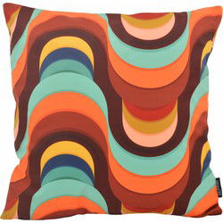 Sierkussen Retro Style #5 | 45 x 45 cm | Katoen/Polyester