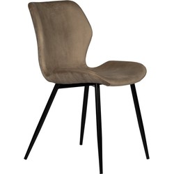 PoleWolf - Lupo Chair - Velvet - Sand White