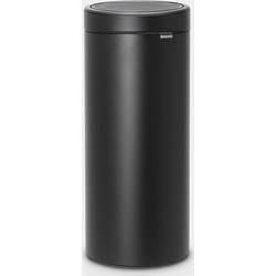 Touch Bin New afvalemmer, 30 liter, kunststof binnenemmer - Mineral Moonlight Black