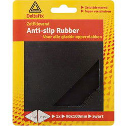 Anti-slip rubber 90x100 zwart