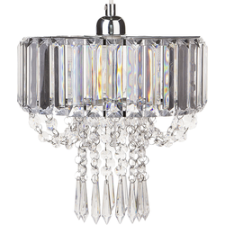 Beliani ADORN - Hanglamp-Transparant-IJzer