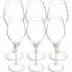 Wijnglazen set Silvia - 12x - voor rode en witte wijn - 34 CL - 47 CL - Wijnglazen