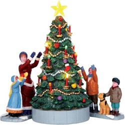 Weihnachtsfigur The village tree (4.5v) - LEMAX