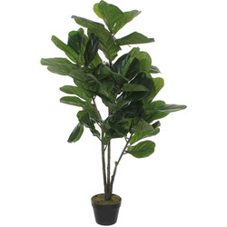 Mica Decorations ficus lyrata in plastic pot maat in cm: 120 x 60