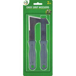 DID Onkruidkrabbers/voegenkrabbers - set van 2x - 20 cm - ijzer - Onkruidkrabbers
