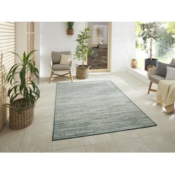 Elle Decoration - Binnen & Buitenkleed - Omkeerbaar - Gemini - Gemeleerd - Groen - 120 X 170 CM