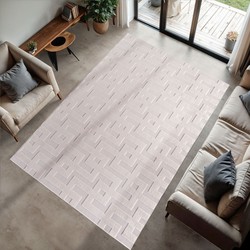 Binnen & Buiten vloerkleed - Zora Stellar Lines - Creme - 200x290 cm