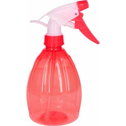 1x Waterspray plantensproeiers rood 500 ml - Plantenspuiten