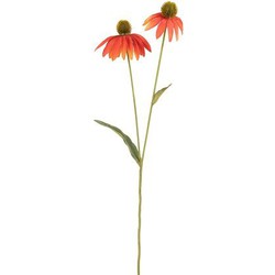 Rudbeckia l54 cm oranje kunstbloem zijde nepbloem