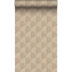 Origin Wallcoverings eco-texture vliesbehang 3D-motief beige - 50 x 900 cm - 347988