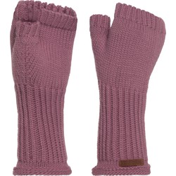 Knit Factory Cleo Handschoenen - Lila - One Size