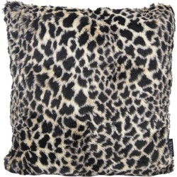 Sierkussen Hairy Leopard Cream | 45 x 45 cm | Polyester