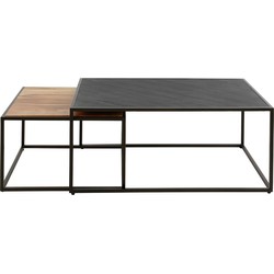 AnLi Style Salontafel set/2 slate mix