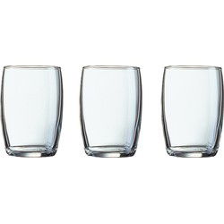 Arcoroc Drinkglazen - 24x stuks - transparant - glas - 160 ml - Drinkglazen