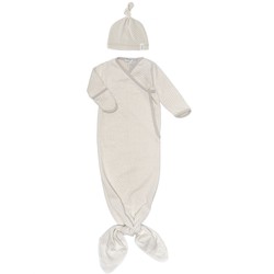 Snoozebaby Snoozebaby Slaapzak & Pakje in 1 incl. Mutsje Stone Beige - 0-3 mnd