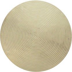 Placemat Thora 38cm diameter gold