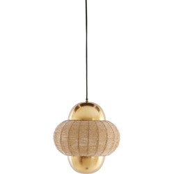 Light & Living - Hanglamp CETARA - Ø26x28cm - Goud