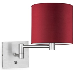 wandlamp swing bling Ø 20 cm - rood