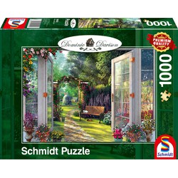 Schmidt Schmidt Uitzicht op de betoverde tuin, 1000 stukjes - Puzzel - 12+