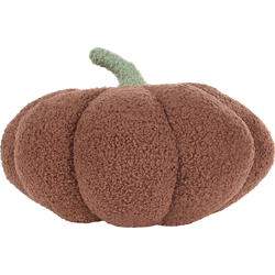 Beliani MUNCHKIN - Sierkussen-Bruin-Bouclé