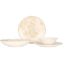 Bonna Serviesset (Large) - Nacrous - 24 delig - 6 Personen - Porselein