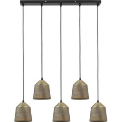 Hanglamp Lilou - Antiek Brons - 75x16x110cm - 5L