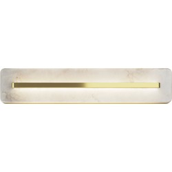 Maytoni - Wandlamp Albatre - Metaal - Messing