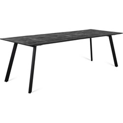 Benoa Berlin Dining Table Black 120 cm