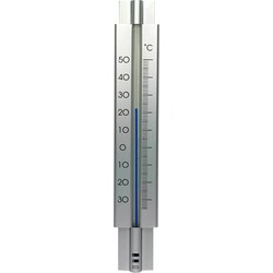 Talentools thermometer buiten - metaal - 29 cm - Buitenthermometers